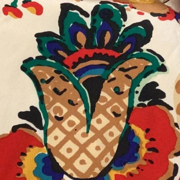 NWOT Tory Burch Wildflower 2012 Resort Collection Multi Ivey Maxi Dress XS $700 - Picture 11 of 14